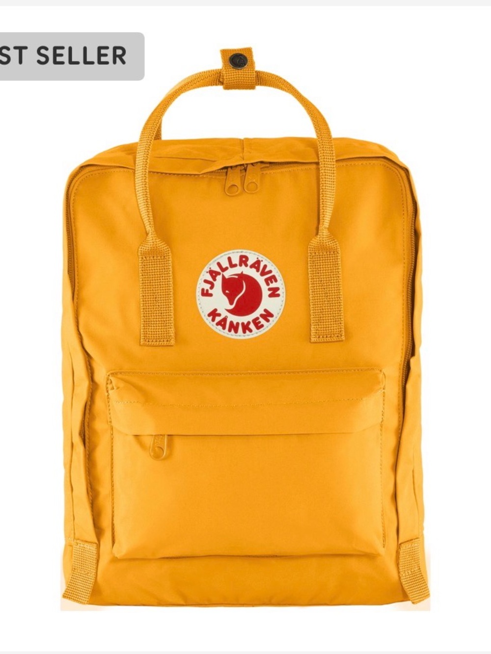 NWOT Fjallraven Kånken Bag Backpack in Warm Yellow